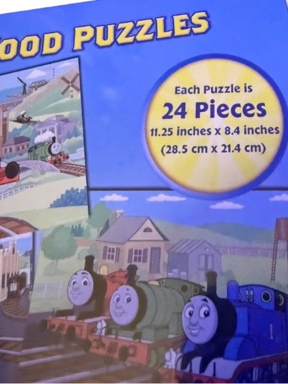 New~Thomas & Friends~Thomas The Tank Engine~3 Wooden Puzzles ~ 24 Pieces Each - Picture 11 of 16